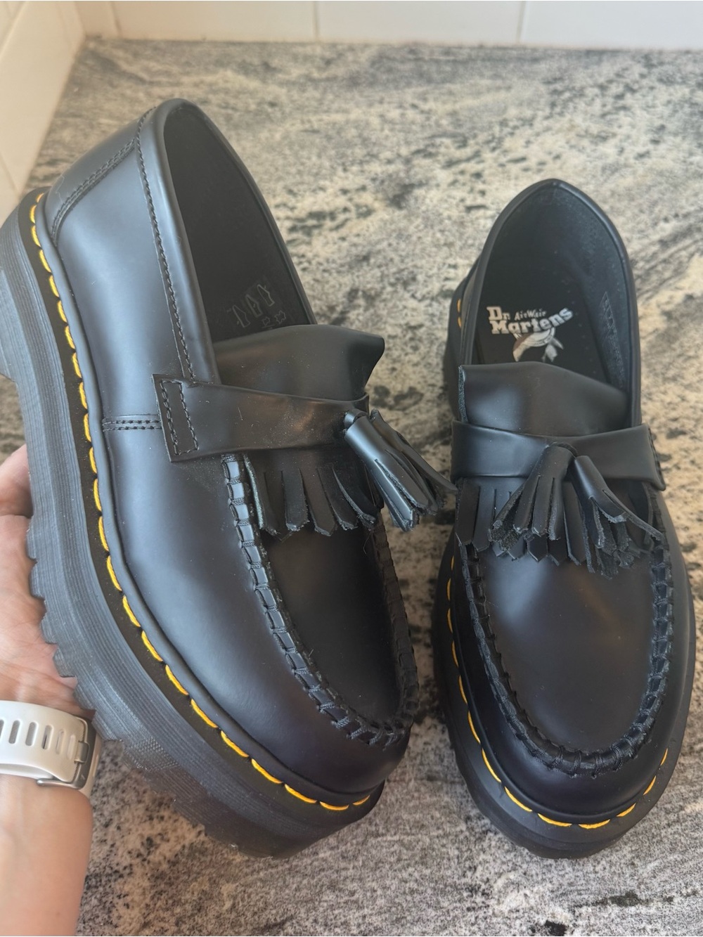 Dr. Marten Adrian Quad Loafer. L 8. EUC.